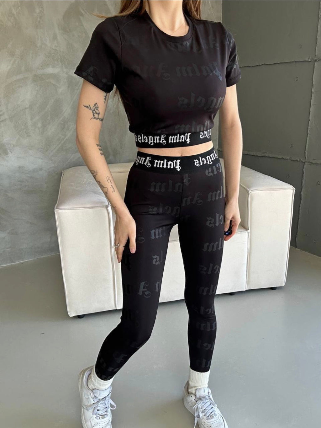 Palm Angels Half-Sleeve Set