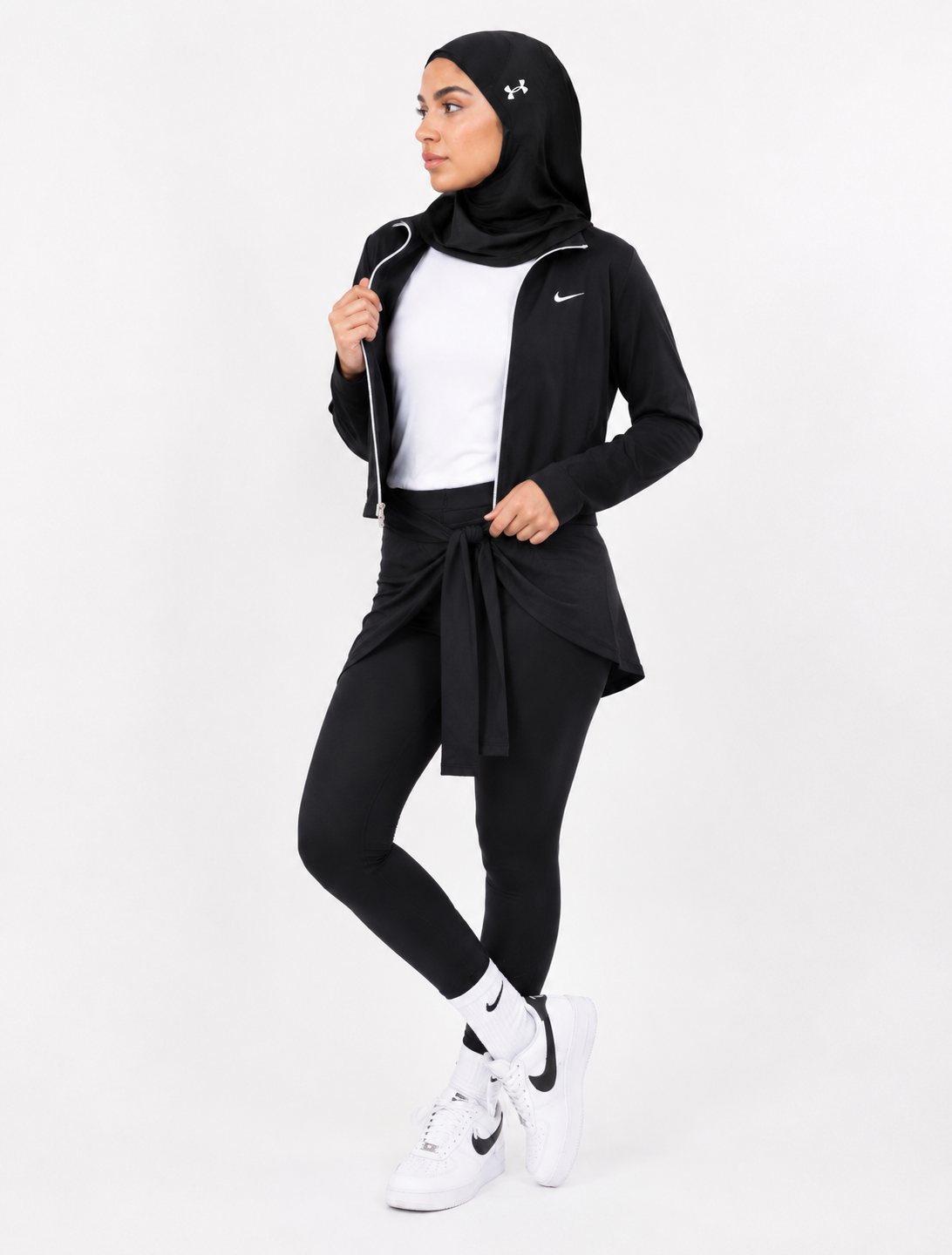 Oversized Nike zipper Jacket